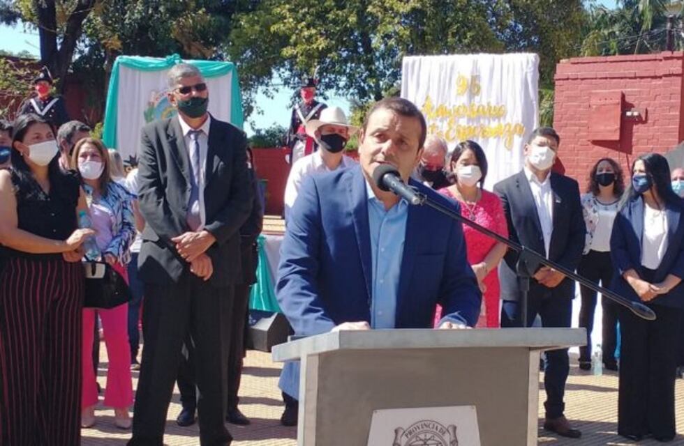 Herrera Ahuad participó del 95° aniversario de Puerto Esperanza