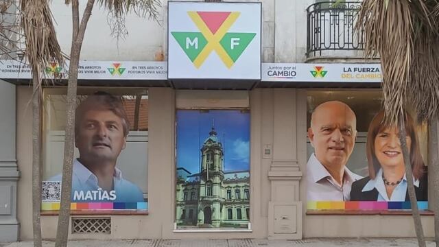 Matías Fhürer inauguró su local partidario