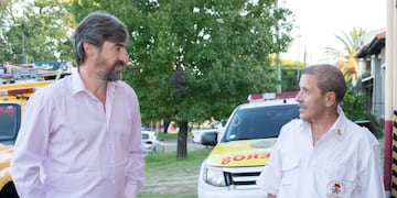 Giano: "Cumplimos el compromiso asumido con los Bomberos Voluntarios de Concordia"