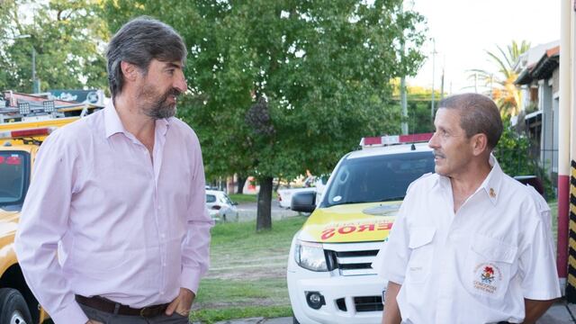 Giano: "Cumplimos el compromiso asumido con los Bomberos Voluntarios de Concordia"