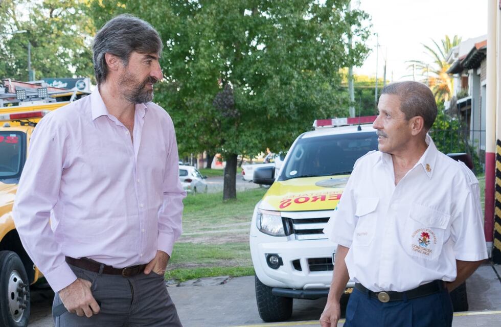 Angel Giano: “Cumplimos el compromiso asumido con los Bomberos Voluntarios de Concordia”