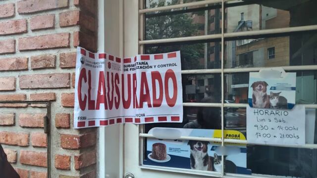 Cerraron dos veterinarias truchas. (Foto: Municipalidad de Córdoba)