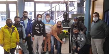 Homenaje a Evita en el Sindicato de la Carne