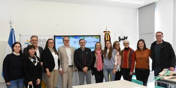 Una delegación alemana en Rafaela