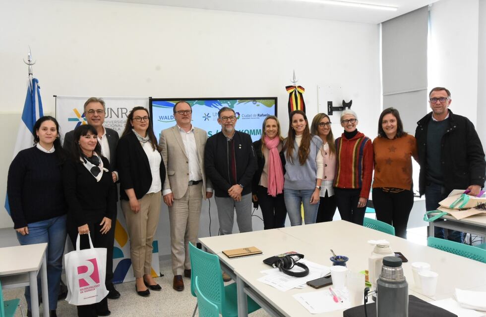 Luis Castellano participó de un intercambio con una delegación de Alemania