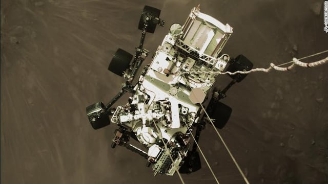 La NASA difunde primeros audios y videos de la llegada del Perseverance a Marte. (NASA)