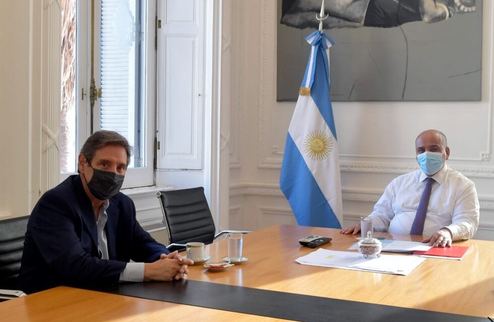 Gas, ruta 143, cloacas y el paso Las Leñas los temas que llevó Emir Félix a la reunión con el Jefe de Gabinete de Alberto Fernández