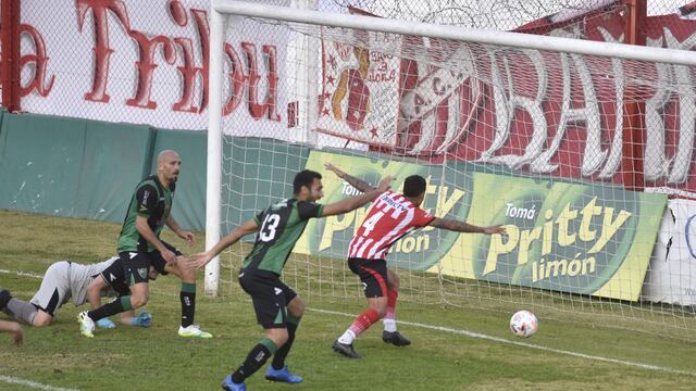 Ferreyra anotó el agónico empate de Instituto en Alta Córdoba, ante San Martín de San Juan. (Foto: Ramiro Pereyra)