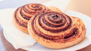 Paso a paso para preparar rolls de canela aptos celíacos