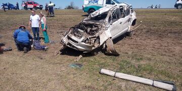El siniestro vial se produjo en barrio Zepa y una persona perdió la vida (Gentileza Policía de Córdoba).