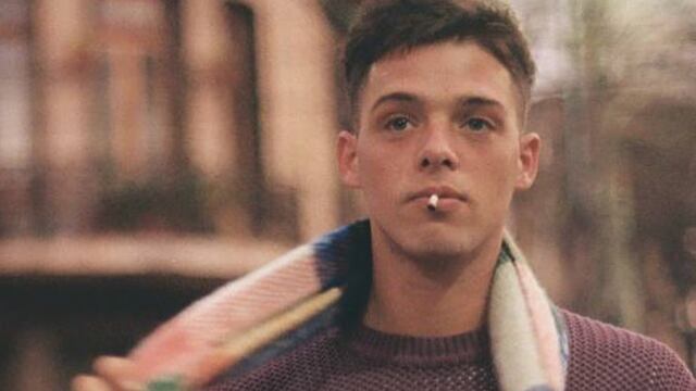 Santi Maratea fue a un bar en su estadía en Mendoza.