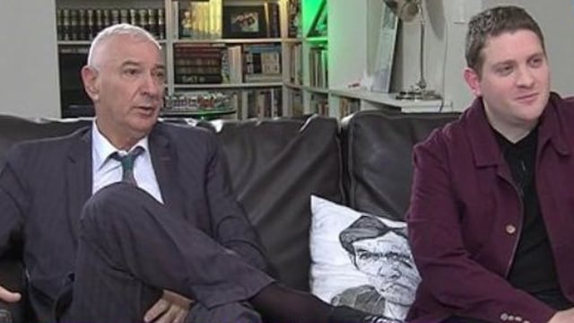 Mauro y Jonatan Viale. (Foto: Infobae)