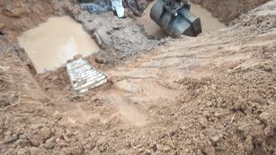 Arreglos en el acueducto Desvío Arijón (archivo)