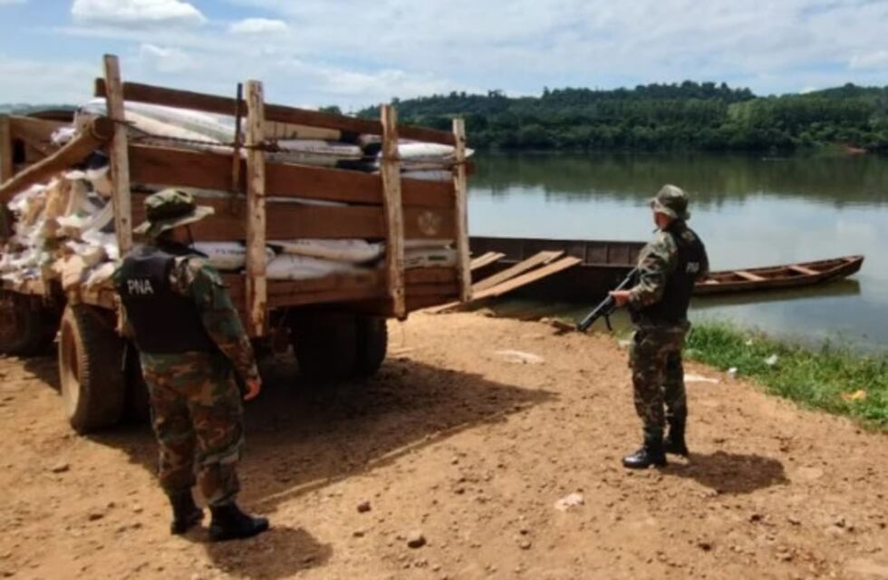Secuestran cargamento de soja y maíz ilegal en El Soberbio