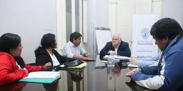 Federico Masso y Jorge Rocha coordinaron nuevas acciones para avanzar en la asistencia alimentaria y la capacitación en Tucumán.