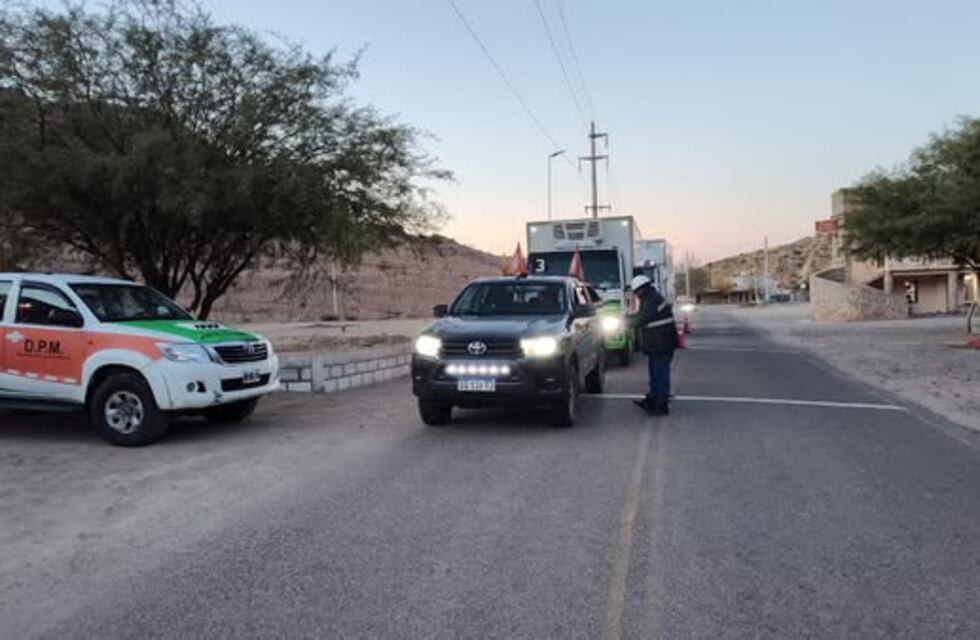 Control de transporte minero en Belén
