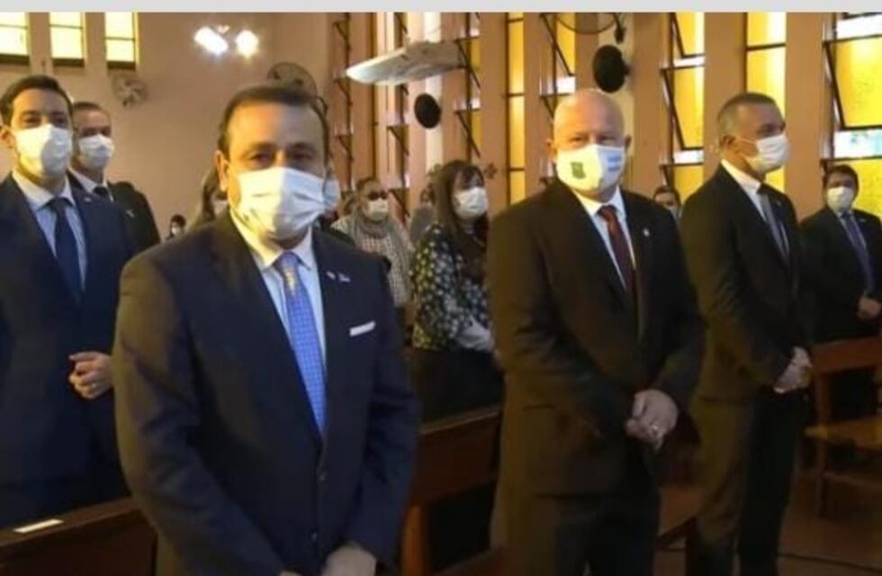 El Gobernador Herrera Ahuad participa del tedeum del 9 de julio en Iguazú