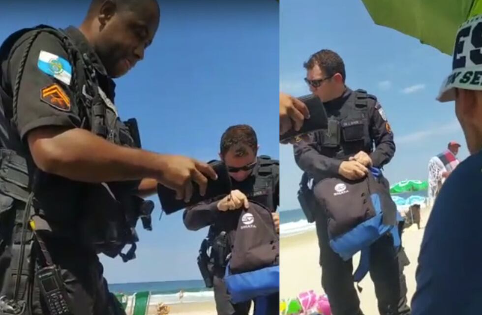 Disturbios entre hinchas de Talleres y la Policía de Brasil: nuevo video de las requisas