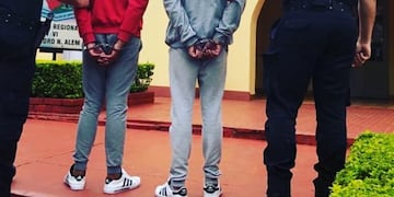Almafuerte: dos detenidos tras el robo de dinero a su patrón.