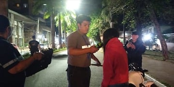 Operativo integral de control dejó secuestro de vehículos y actas en la ciudad de Iguazú.