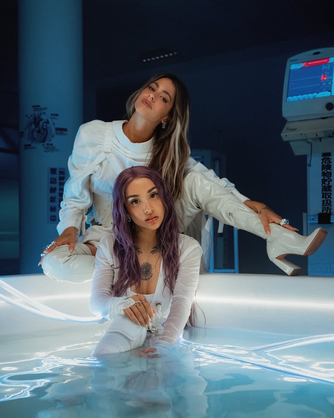 Las cantantes anunciaron su nueva colaboración.