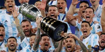 Argentina campeón de la Copa América (AP)