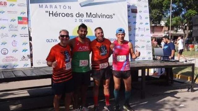 Arroyito Corre en la Maratón Héroes de Malvinas Oliva