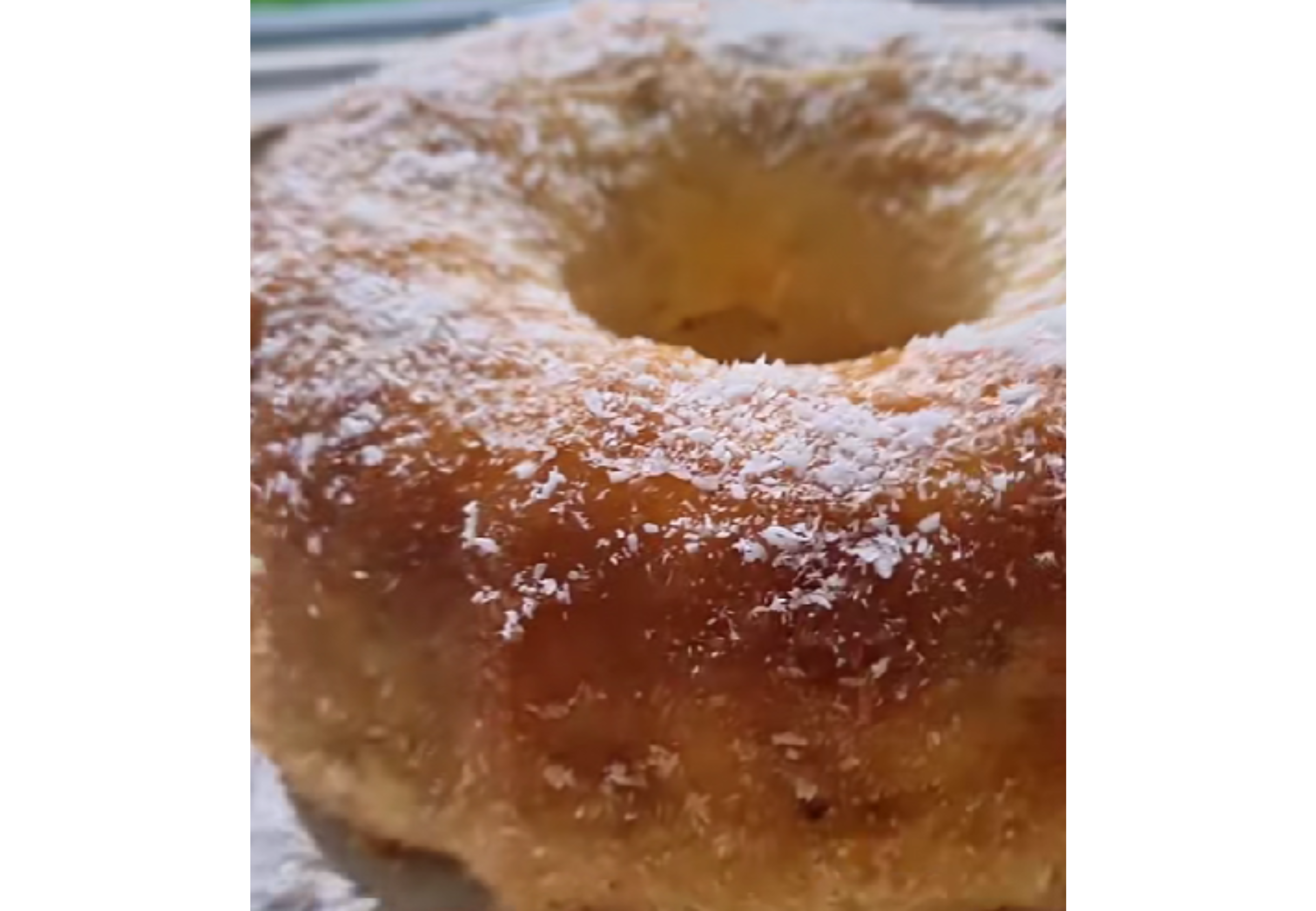 Budín de coco muy fácil de hacer.