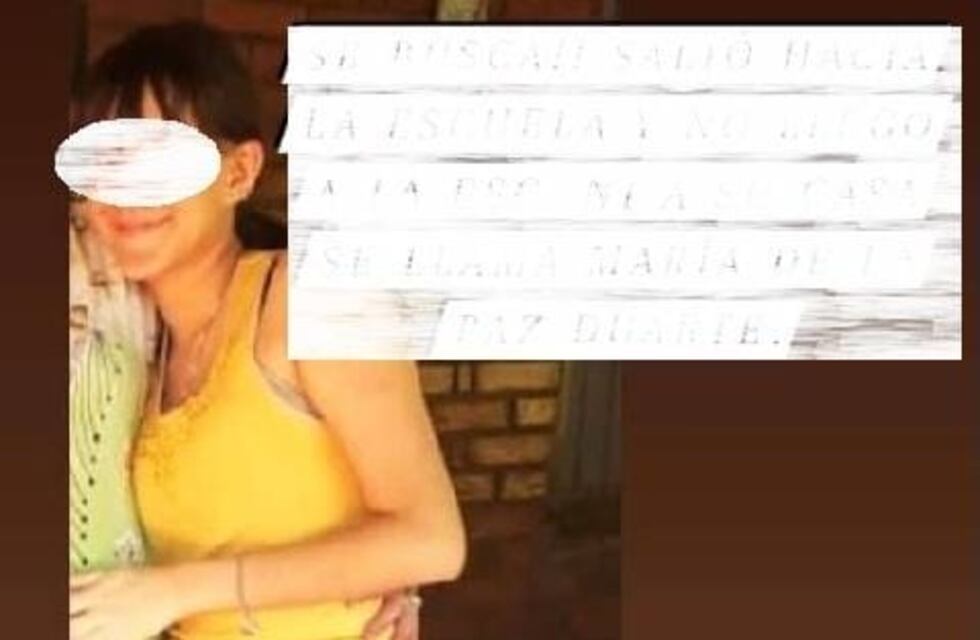 Hallaron sana y salva a Maripaz, la joven desaparecida en Eldorado