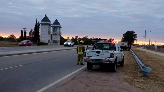 El accidente le costó la vida a un motociclista.