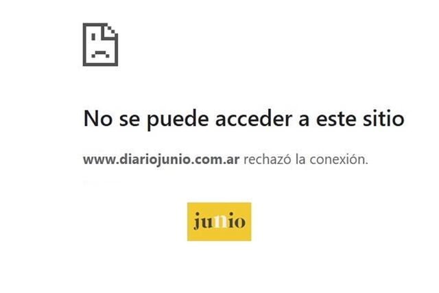 Denuncian hackeo en el sitio de Diario Junio.