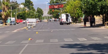 La víctima intentaba cruzar la calle cuando fue atropellada.
