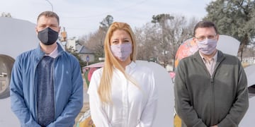 Leo Barucheli, Carla Boidi y Lisandro Mársico