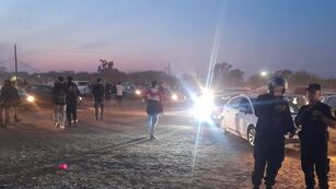 Ilegal. Desarticularon un “after” clandestino en un club deportivo de Córdoba. (Ministerio de Seguridad)