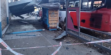 Casi una tragedia en Lanús.