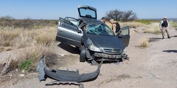 Accidente de tránsito en San Carlos. Una mujer grave, tres menores con lesiones leves y el conductor imputado.