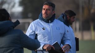 Diego Pozo debuta este lunes como director técnico de Racing, ante Brown de Adrogué en Nueva Italia (foto Ramiro Pereyra