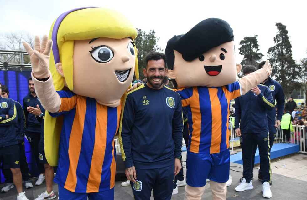 Antes del duelo con Boca, Carlos Tevez celebró el Día de la Niñez Canalla