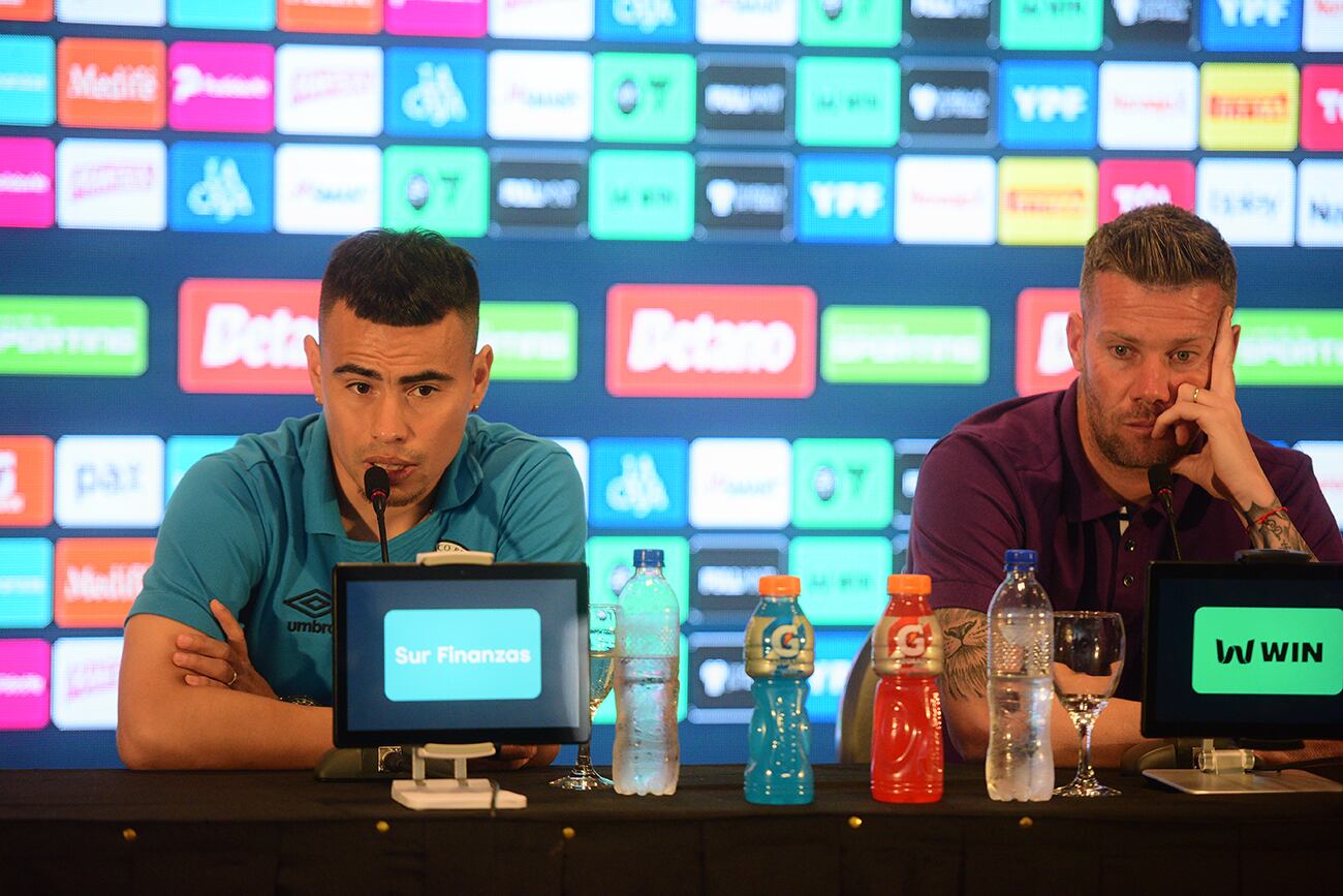 Zelarayán fue cauteloso previo al clásico de Talleres y Belgrano. Foto: José Hernández / La Voz.