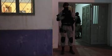 El operativo por drogas en Hernando (FPA)