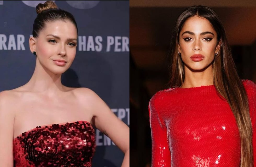 ¿Ladrona de look? La China Suárez lució un conjunto muy parecido al de Tini Stoessel