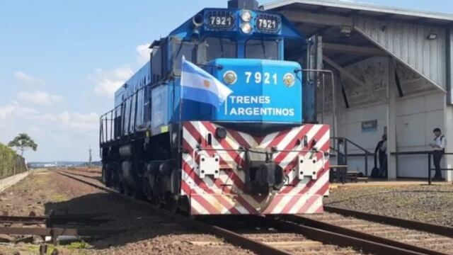 Retorna el servicio del tren Urquiza Cargas entre Argentina y Paraguay.