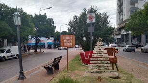Paseo Navideño en el centro de Rafaela (foto archivo)