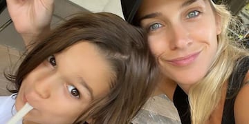 Soledad Fandiño y su hijo Milo