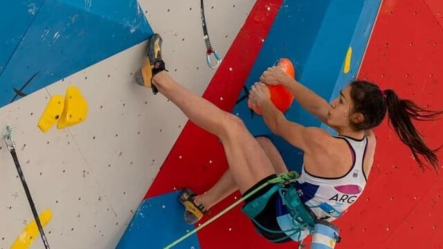 Valentina Aguado competirá en Europa en un duro calendario.