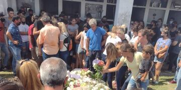 Velorios de Jesús Fernández asesinado en Gualeguay