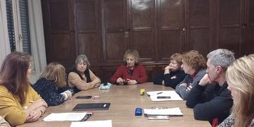 Comisión de Derecho de la Familia recibió a representantes de los jubilados municipales