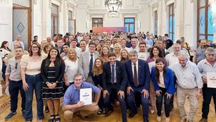 Firmaron convenios para la construcción de nuevas aulas