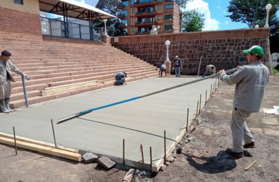 Continúan las obras de reconstrucción del Anfiteatro Manuel Antonio Ramírez