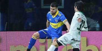 Boca derrotó a Sarmiento en su casa, y contó con el apoyo de alguien muy especial. Foto: Gentileza.